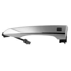 Manija de llave inteligente para puerta delantera izquierda, accesorio Exterior cromado para Hyundai Tucson 2016, 2017, 2018, 82651D3710