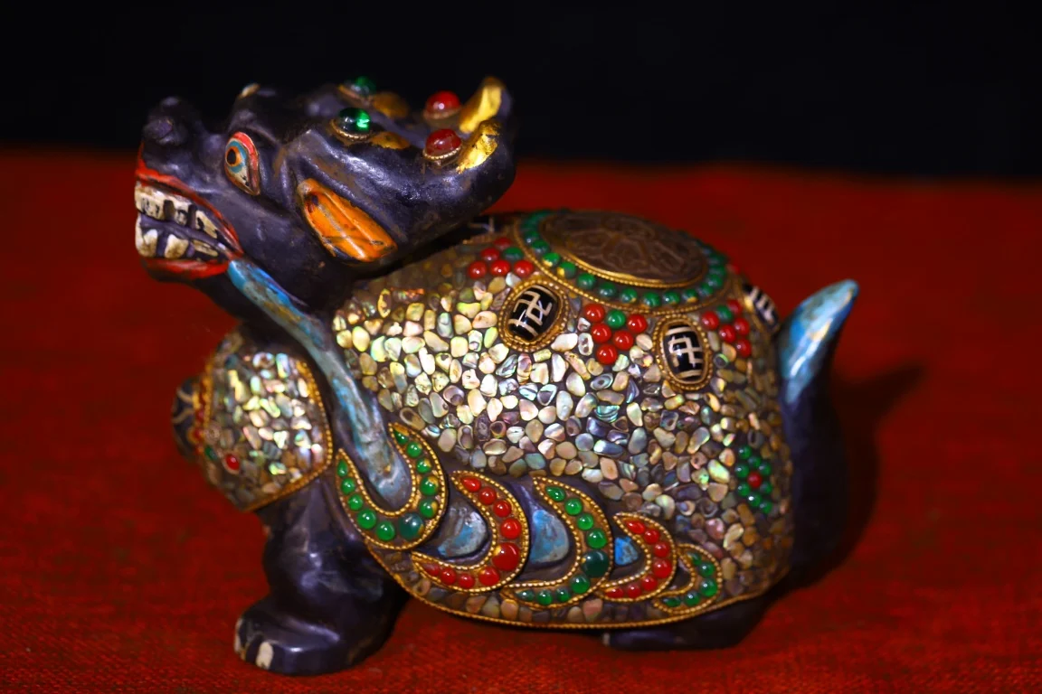 9"Tibetan Temple Co…