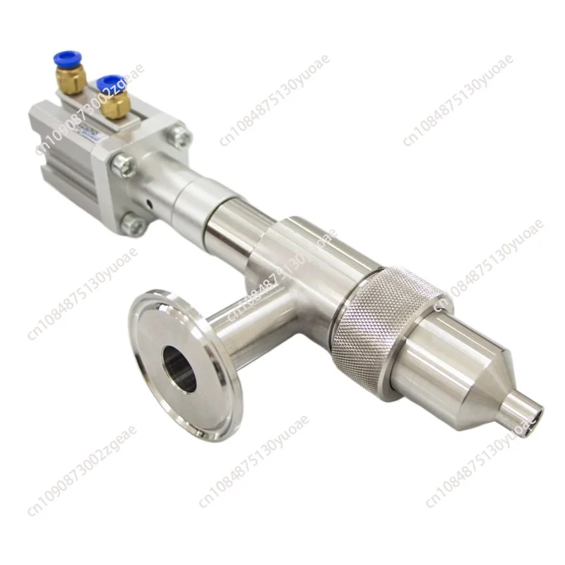 

Противокапельная наполнительная головка из нержавеющей стали 304, патрон с прямой головкой, аксессуары для пневматической разливочной машины, разрядное сопло