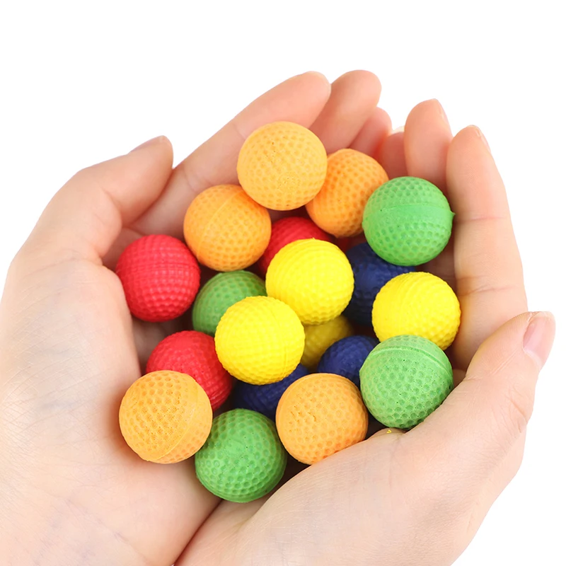 20 Rounds Soft Foam Apollo Refill Ammo Ball Bullets for Rival Nerf Series Toy Gun Outdoor Improving Practice Bullets Kids Gift