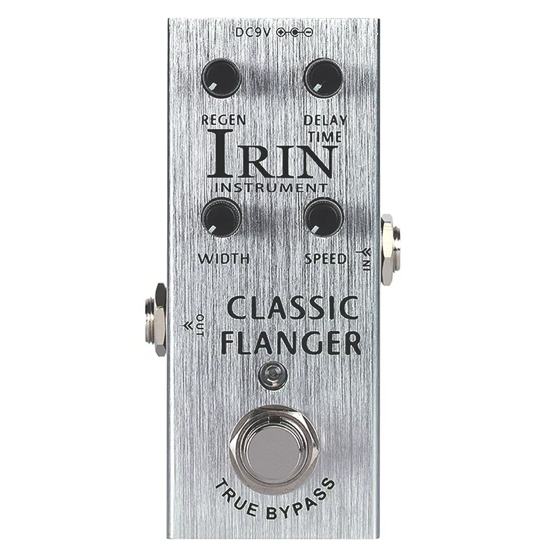 IRIN AN-13 Classic Flanger Electric Guitar Effect Pedal Metal Trim Flanger Vibrato Effect True Bypass Pedal Guitarra Accessories