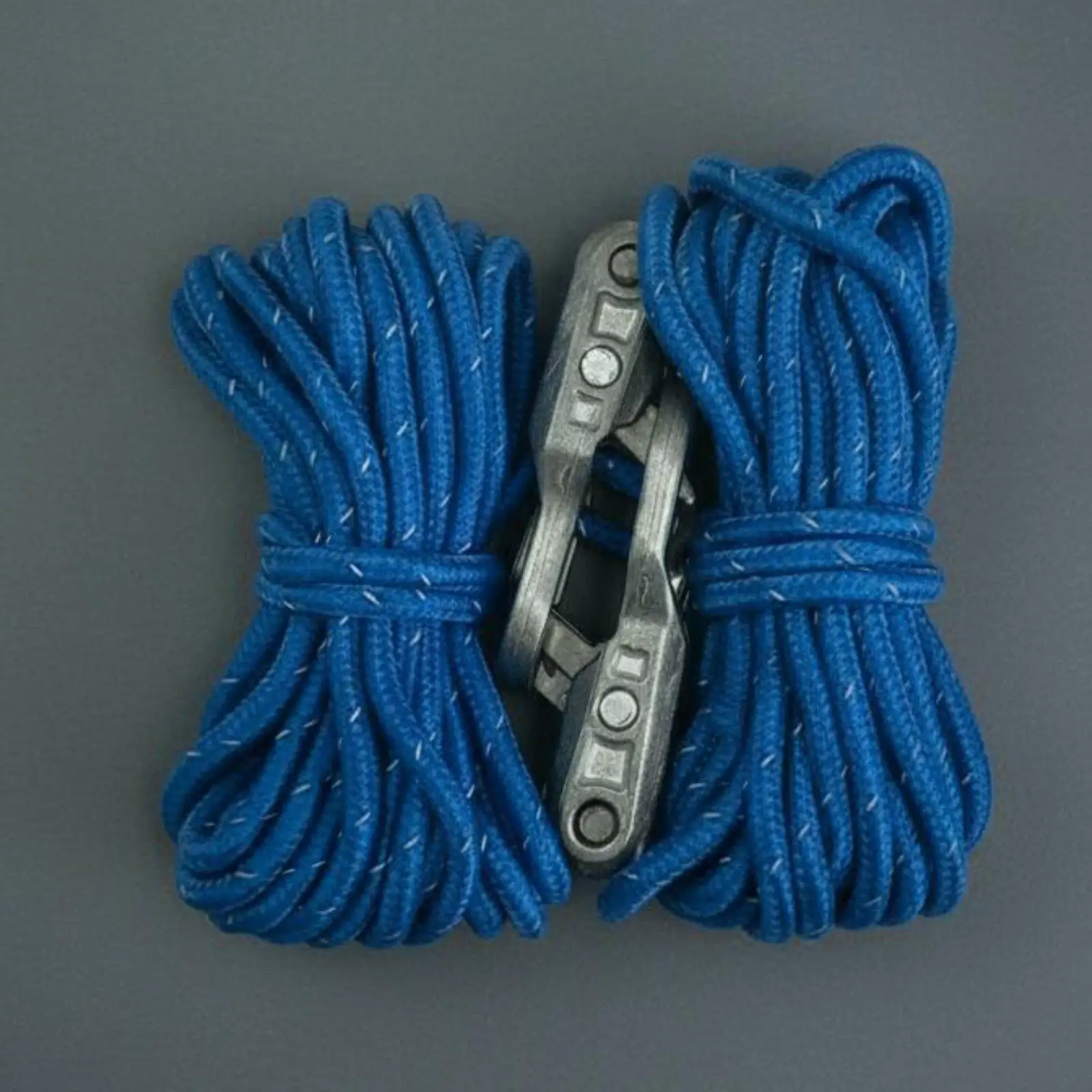 Cord Fastener with Carabiner Metal Paracord Rope Tensioner Tool for Camping and Garden Use view 6