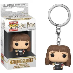 Funko Pop New Harri Potter Hermione Granger Keychain Toy PVC Vinyl Figure Hermione Pocket Pop Keychain Action Figure Doll Toys