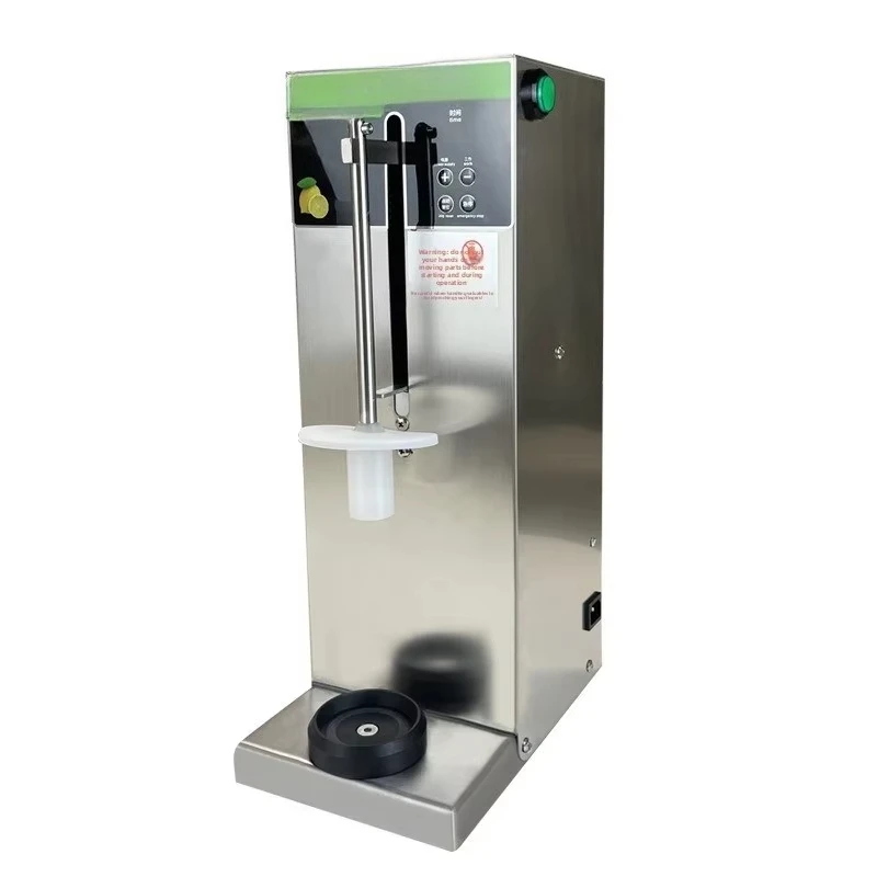 Commercial Fully Automatic Lemon Beating & Crushed Ice Machine for Milk Shops Fresh Fruit Processing