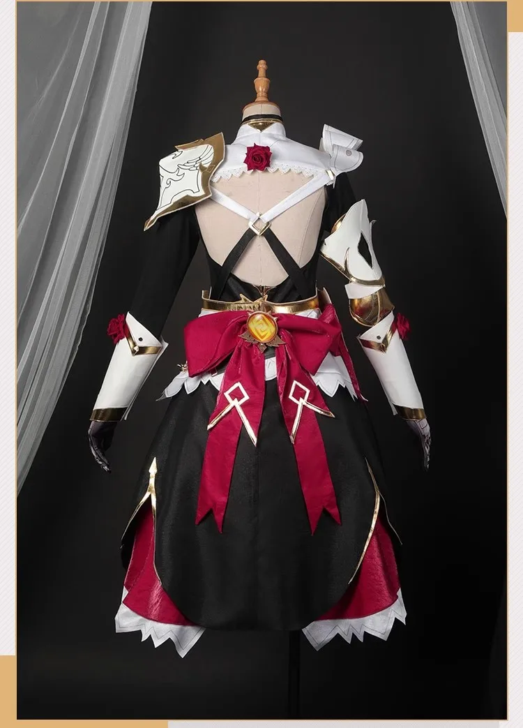 Game Genshin Impact Noelle Cospaly Costume Anime Women Girls Maid Dress Uniform Role Play Clothing Carnival Halloween Suit