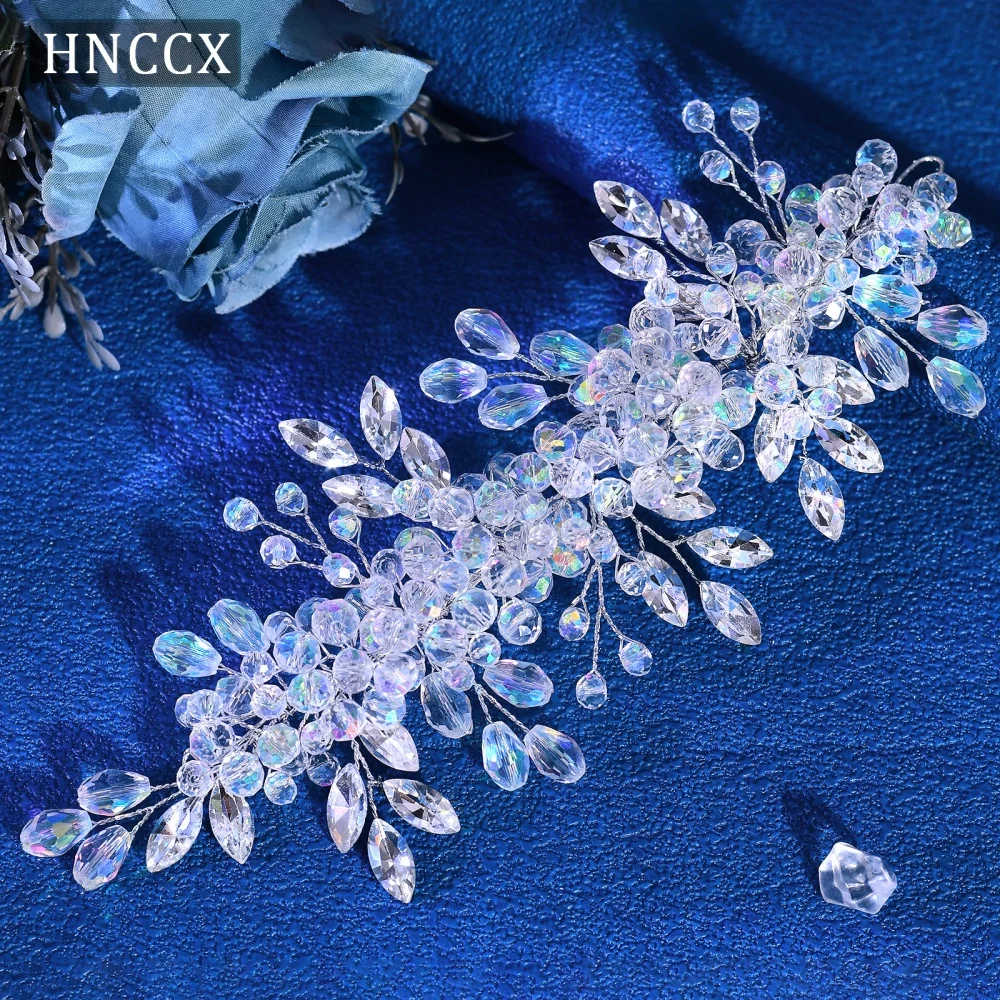 

HNCCX Bridal Headpiece Crystal Bride Hair Accessories Rhinestone Headband Wedding Bridesmaid Hair Jewelry Hairwear CP882