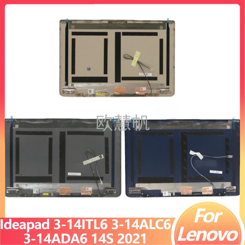 

M New Repalce Cover for Lenovo Ideapad 3-14ITL6 3-14ALC6 3-14ADA6 14S 2021 Laptop LCD Back Cover 5CB1B60408
