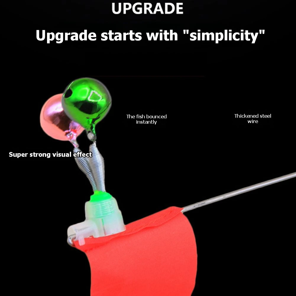 

【СПЕЦИАЛЬНОЕ ПРЕДЛОЖЕНИЕ】Держатель для удочки для зимней рыбалки с регулируемой подставкой, включает в себя ледовый якорь и рыболовные колокольчики - портативная конструкция с подставкой.