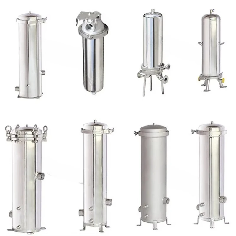 Industrial Grade Precision Water Treatment System High Flow Liquid Cartridge Filter Housings