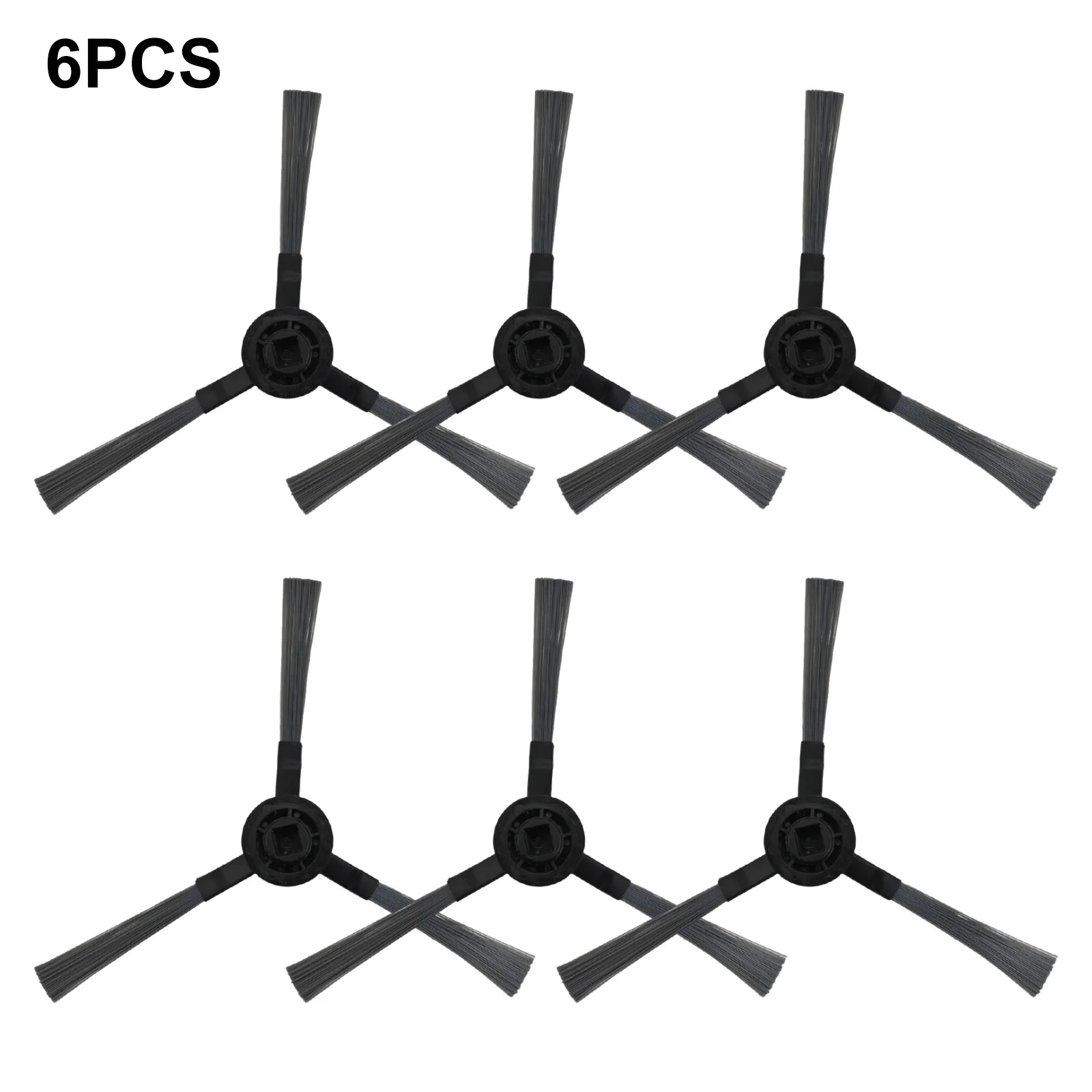 Robot Vacuum Side Brushes 6 Piece Replacement Set for bObsweep For Dustin For Orbi For RC400 Maintain Optimal Performance
