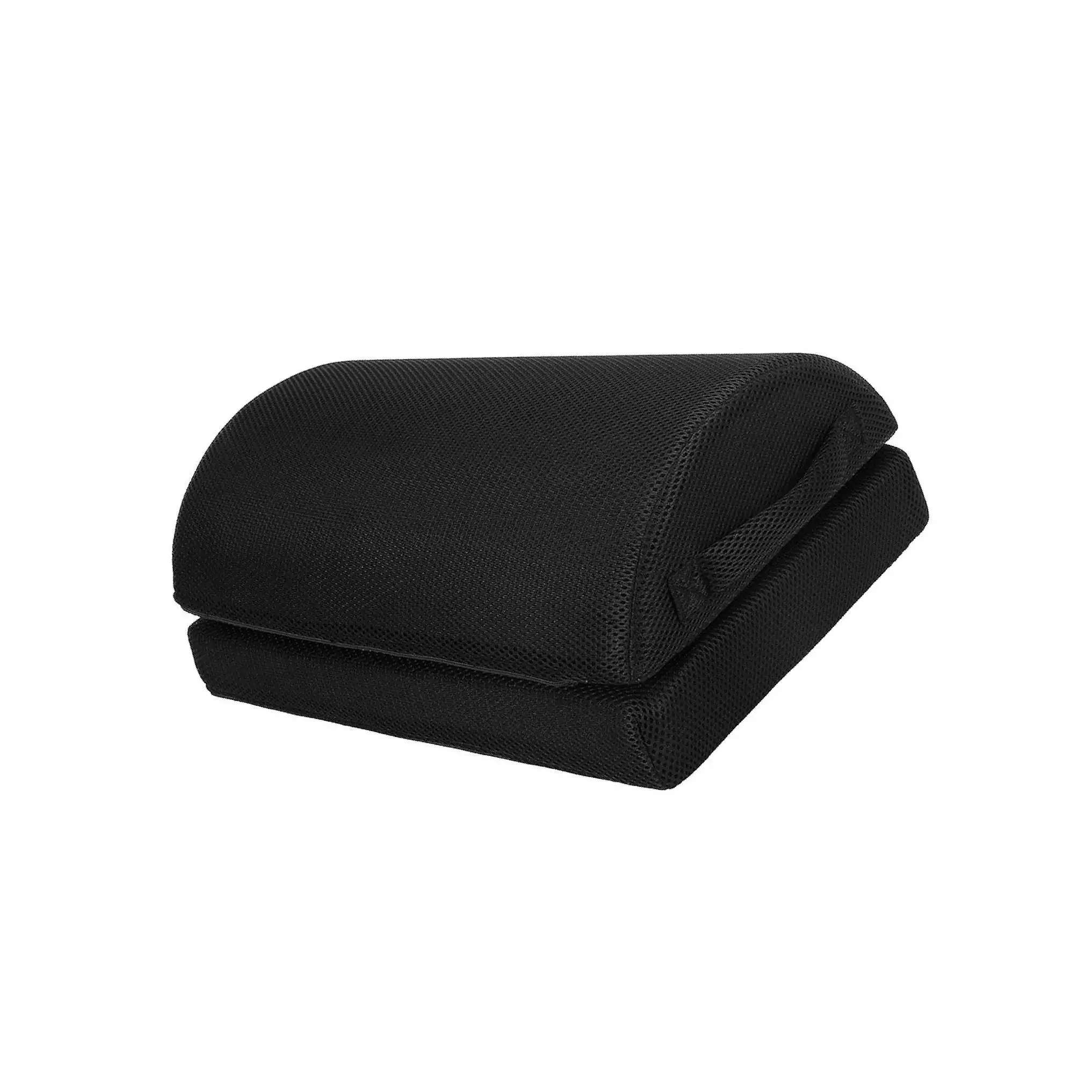 2pcs Memory Foam Foot Rest Under Desk Footrest Foam Cushion Half Moon Pillow