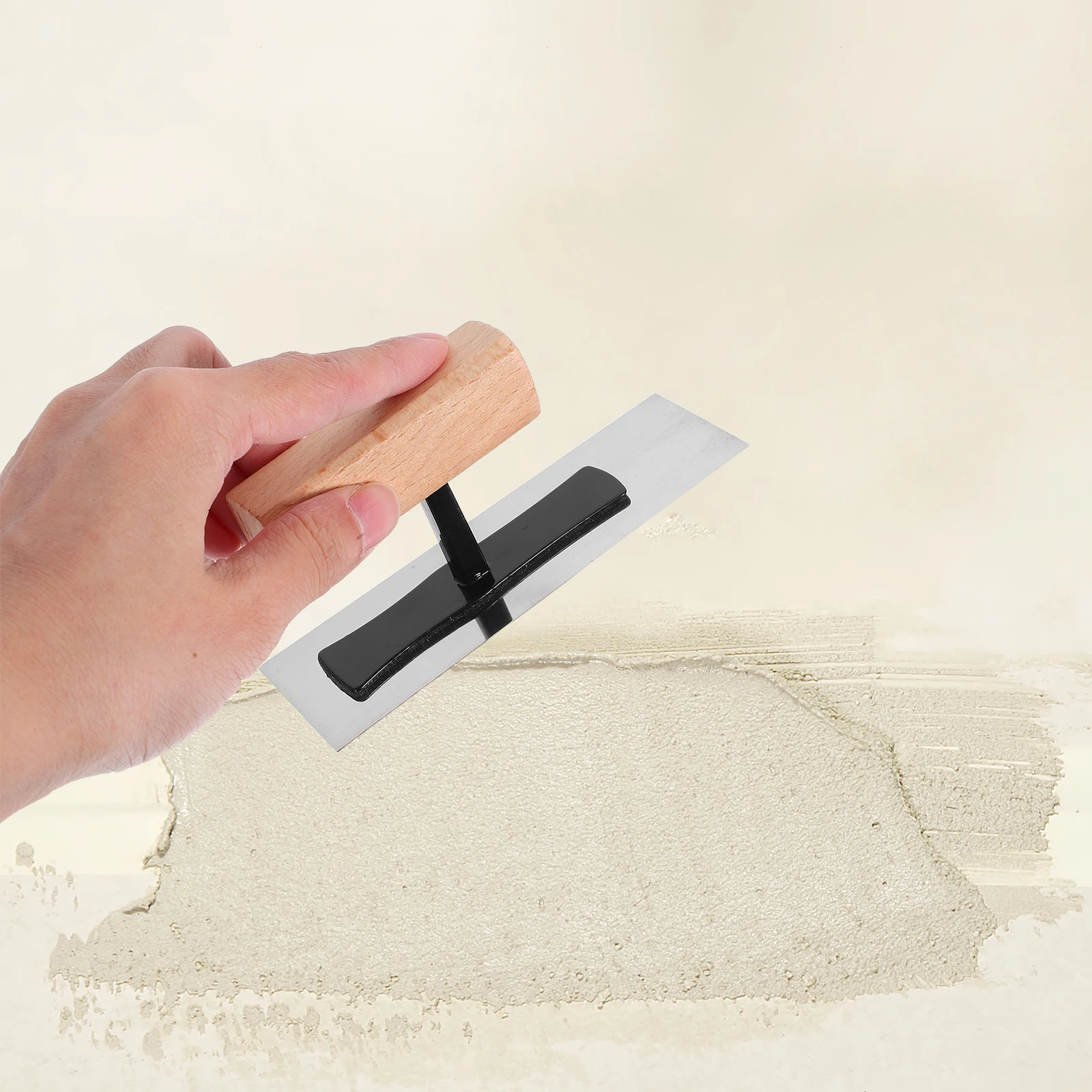

Mini Mud Smear Flat Drywall Trowel Stainless Steel Masonry Tools Plastering Knife Compact Design Durable Use Artistic Paints