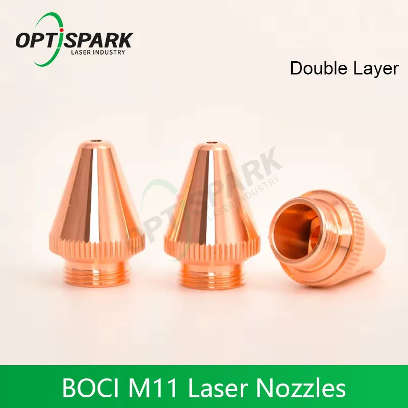 Original BOCI M11 Bochu Groove DZ Laser Nozzle Bullet-shaped Nozzle Special Cutting Tubular Materials for Laser Cutting Machines