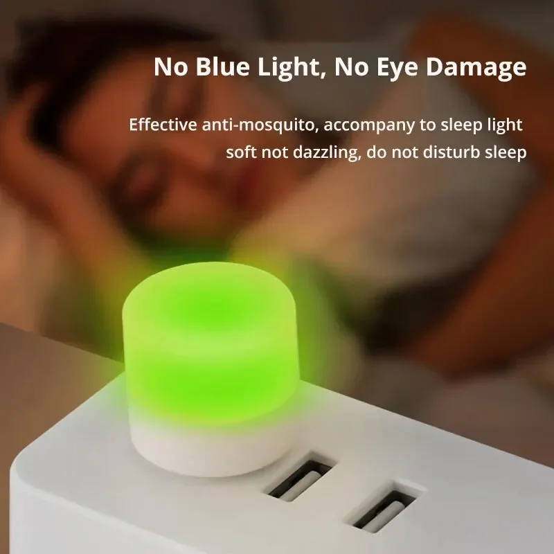 Led Mückenschutz Nachtlicht Moskito Mini Nachtlicht Abweisendes Licht Kreative Tragbare USB Hause Schlafzimmer