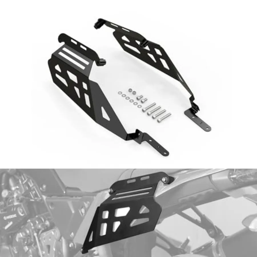 

Боковые корзины, опорная рама, боковой багажник для Yamaha Tenere 700 XTZ700 XTZ07 20192024, прочная черная седельная сумка для мотоцикла