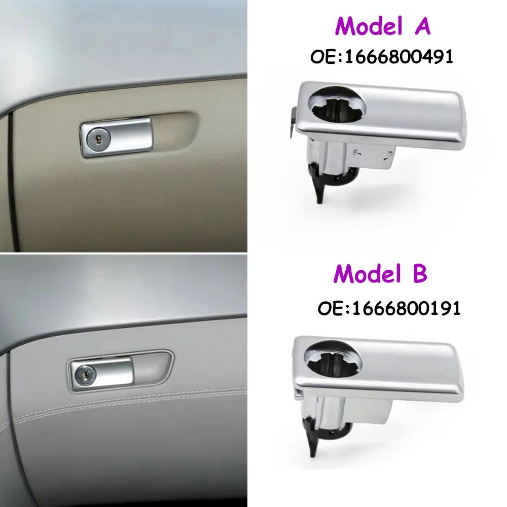 Upgraded Dashboard Toolbox Unlock Switch Glove Box Latch Handle Replacement For Mercedes Benz GL ML GLE GLS W166 W292 1666800491