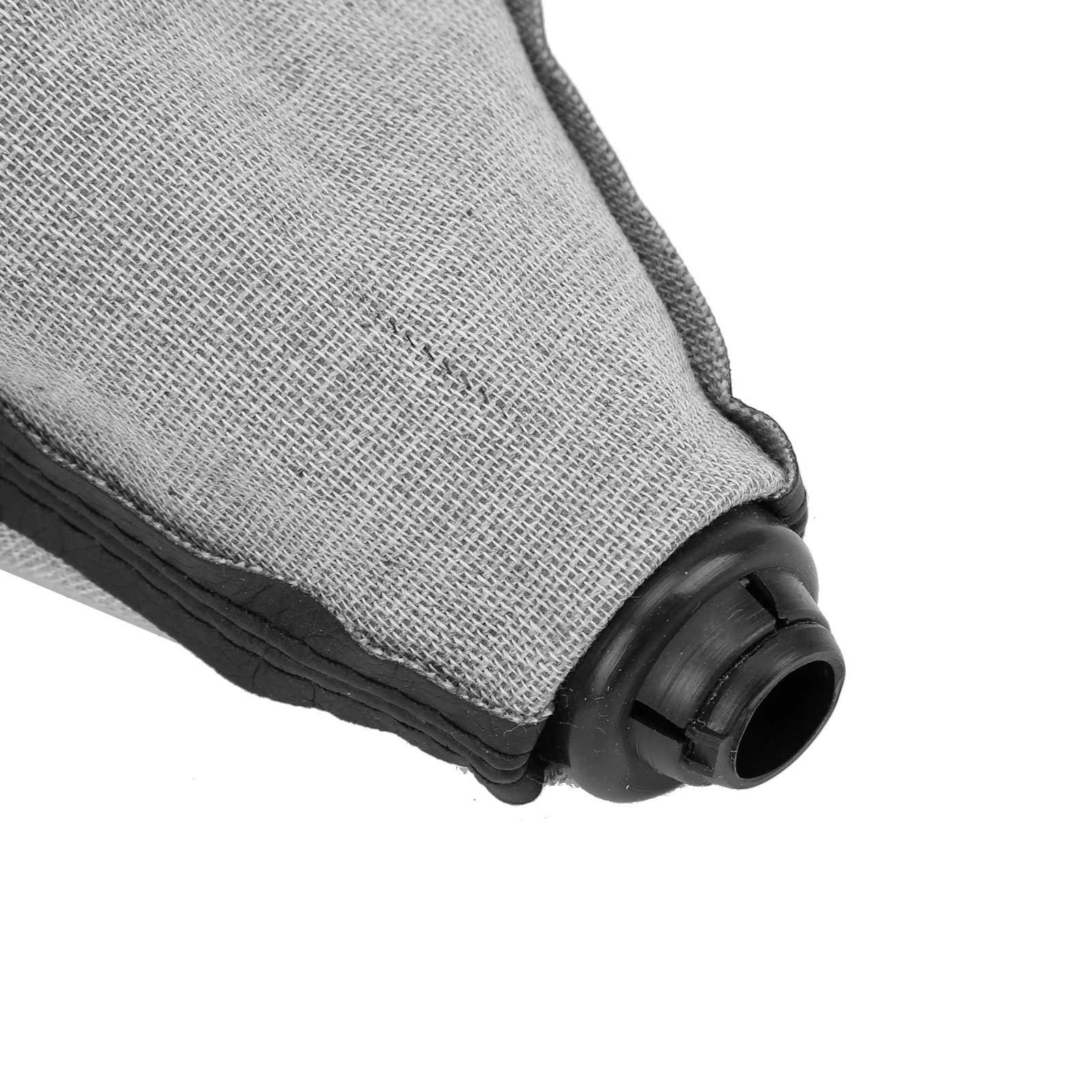 Juego completo de cubiertas de bota de cambio Manual para Ford Focus 2009-2012 polaina de palanca de cambios negra de cuero PU con bordes cosidos directos