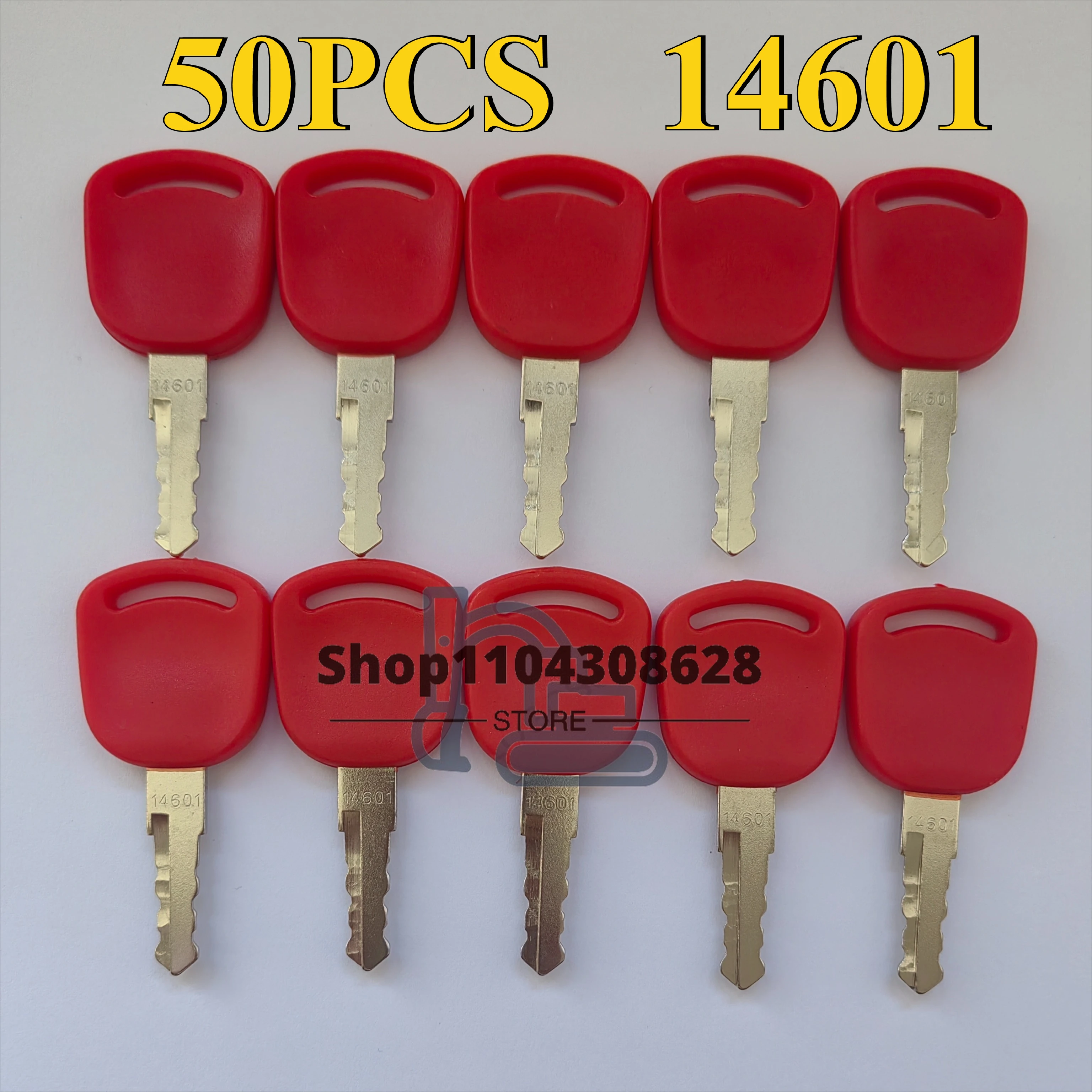 

50 шт. 14601 ключ для чехла KEYS New Holland экскаваторные тракторы 82003267 82030143