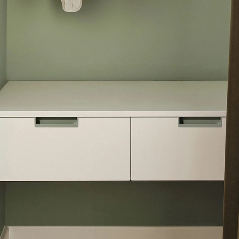 Moderne Schrankgriffe mit Schiebe- und Ziehfunktion, Verdeckte Küchenschrankknöpfe, Verdeckte Schiebetürgriffe, Eingelassene Schlitzgriffe für Möbel – Detail 7