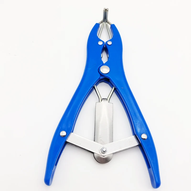 Animals Sheep Tail Castration Forceps Expansion Clamp Elasticity Rubber Castration Rings Farm Animal Bloodless Tail Pliers