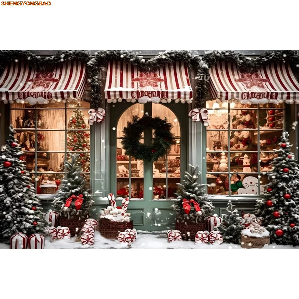 عيد الميلاد الموقد خلفيات للتصوير الفوتوغرافي الشتاء شجرة عيد الميلاد هدية الأسرة حفلة ديكور المنزل صورة الطفل خلفية استوديو الصور