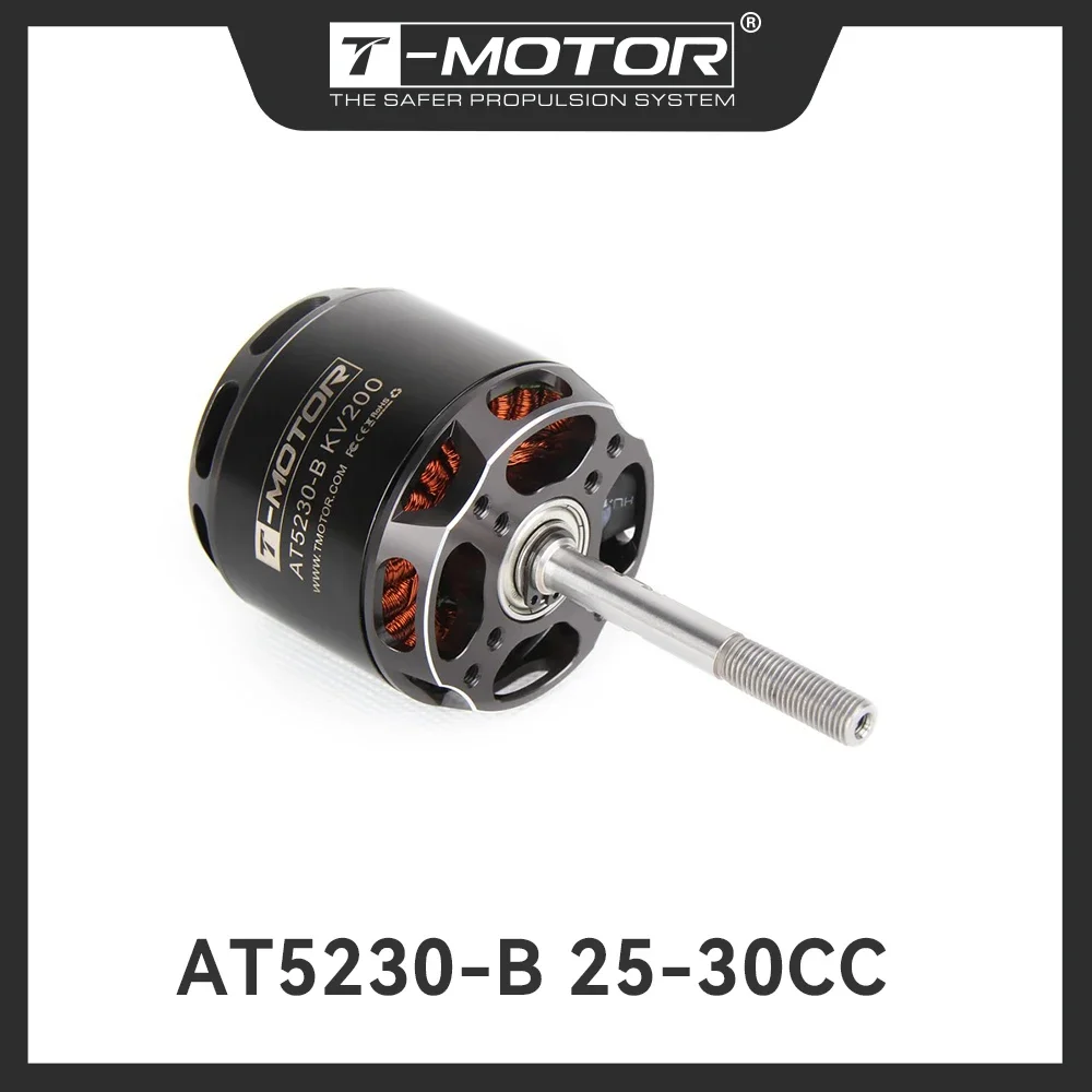 T-Motor At5230-B Kv200 25-30Cc 6-12S Vliegtuigen Borstelloze Motor met Vaste Vleugel voor Rc Fpv Vaste Vleugel Drone Vliegtuig Quadcopter