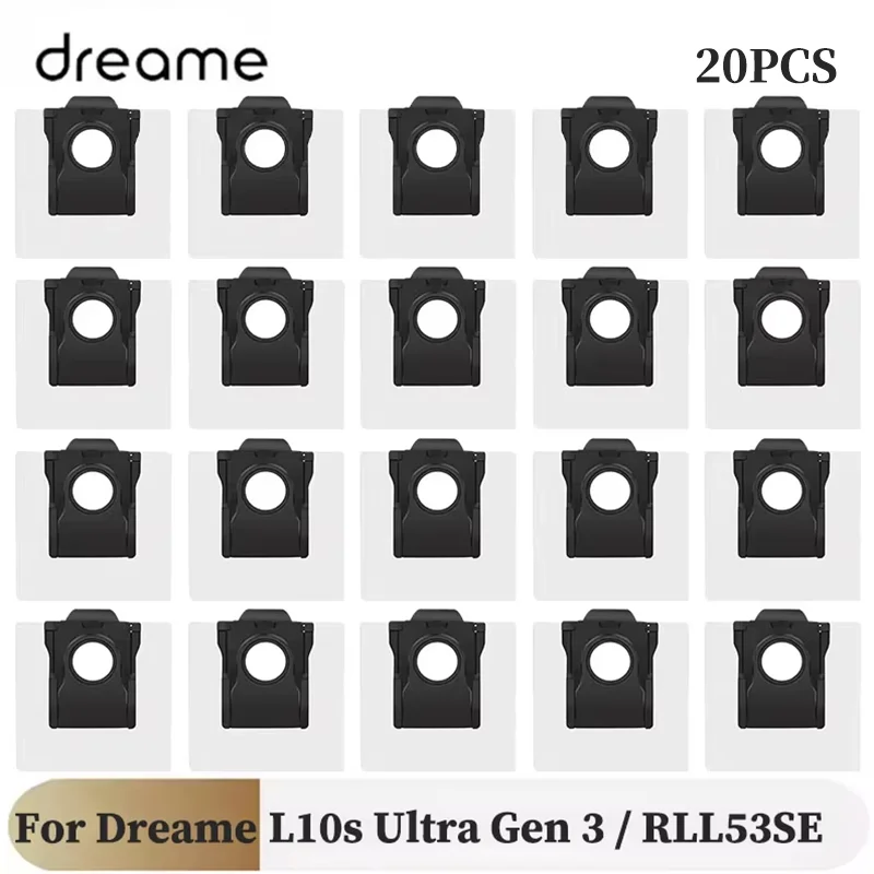 Für Dreame L10s Ultra Gen 3 Gen3 / RLL53SE Ersatzteile Zubehör Hauptseitenbürste Filter Mopp Pad Staubbeutel