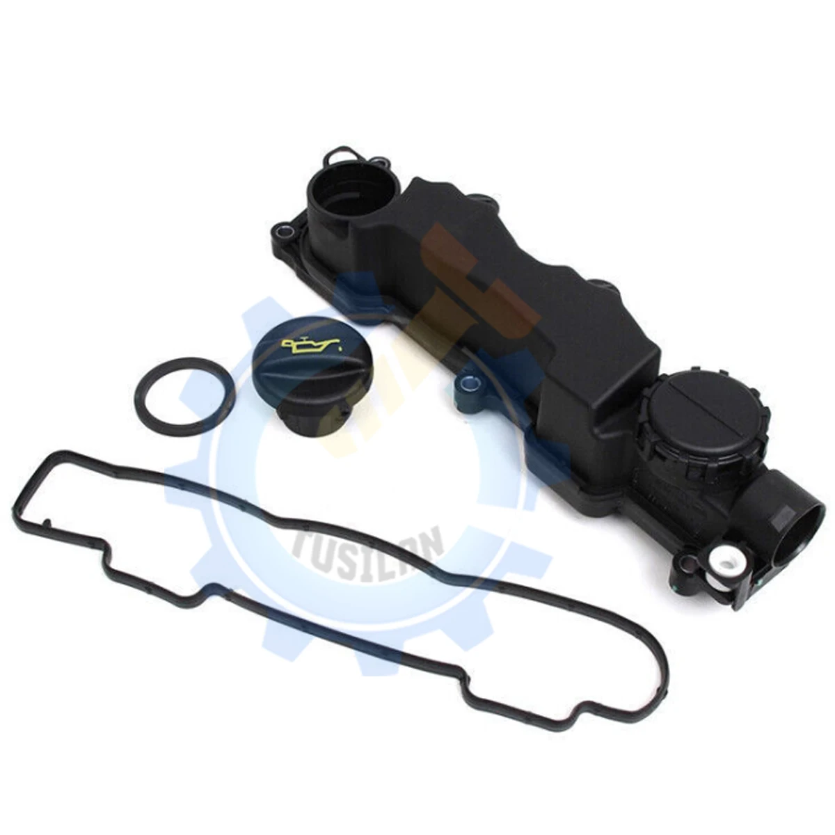 Engine Valve Cover With Gasket for Ford 9651815680 for Peugeot Citroen 1.6HDI MINI 1479837 for Volvo 31259241 30711484