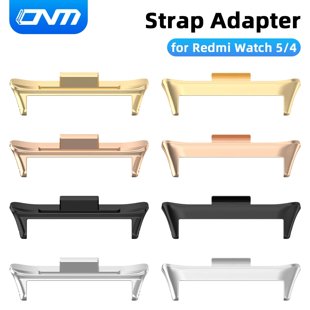 Strap Adapter for Xiaomi Redmi Watch 5 4 Watchband Quick Adapter Connector Dedicated Straps Metal Adapter Accessories