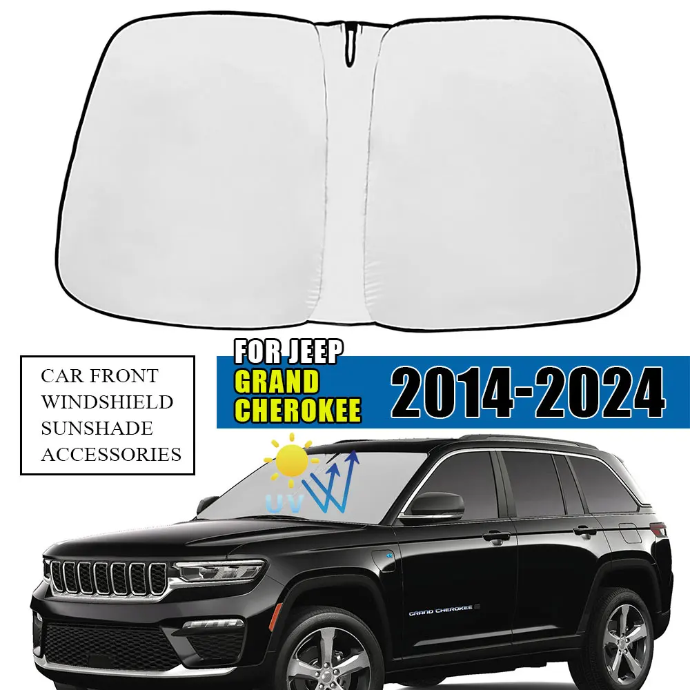 For Jeep Grand Cherokee 2014 2015 2016 2017 2018 2019 2020 2021 2022 2023 2024 Front Windshield Sunshade Cover accessories