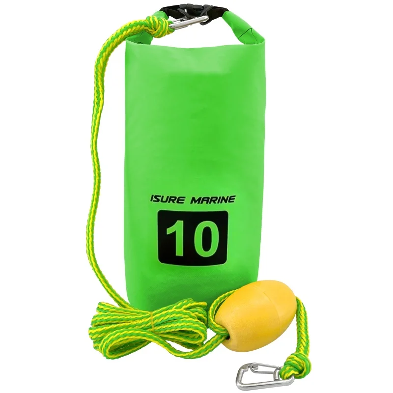 

ISURE MARINE 2-in-1 PWC Sand Bag Anchor 10L With Adjustable Buoy For Small Boats, Power Watercrafts, Canoes And Kayaks