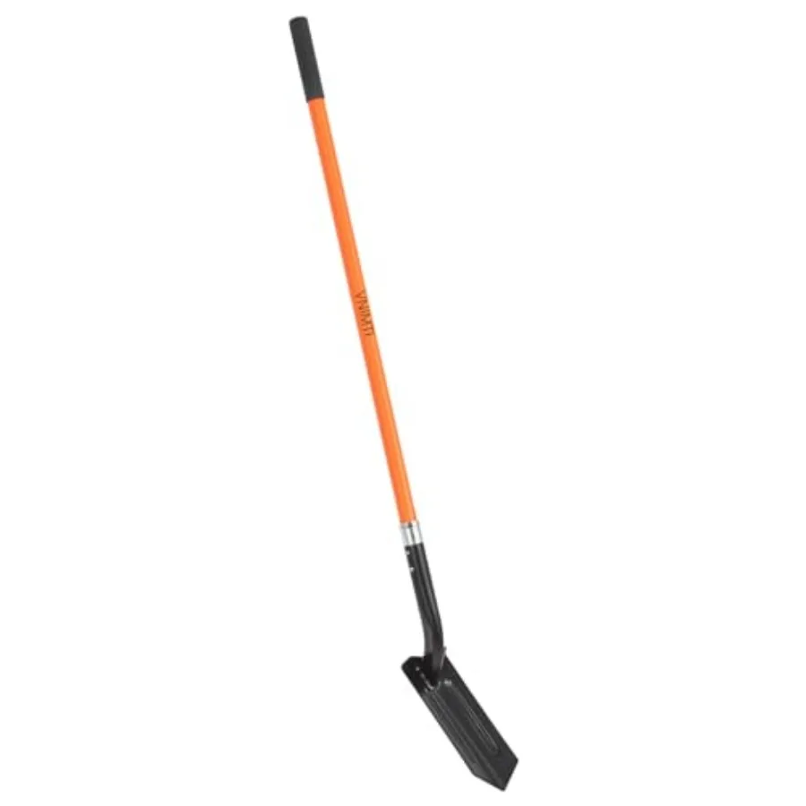 

Trench Shovel for Digging 4-Inch Trenching Shovel with Fiberglass Handle 56 Inches