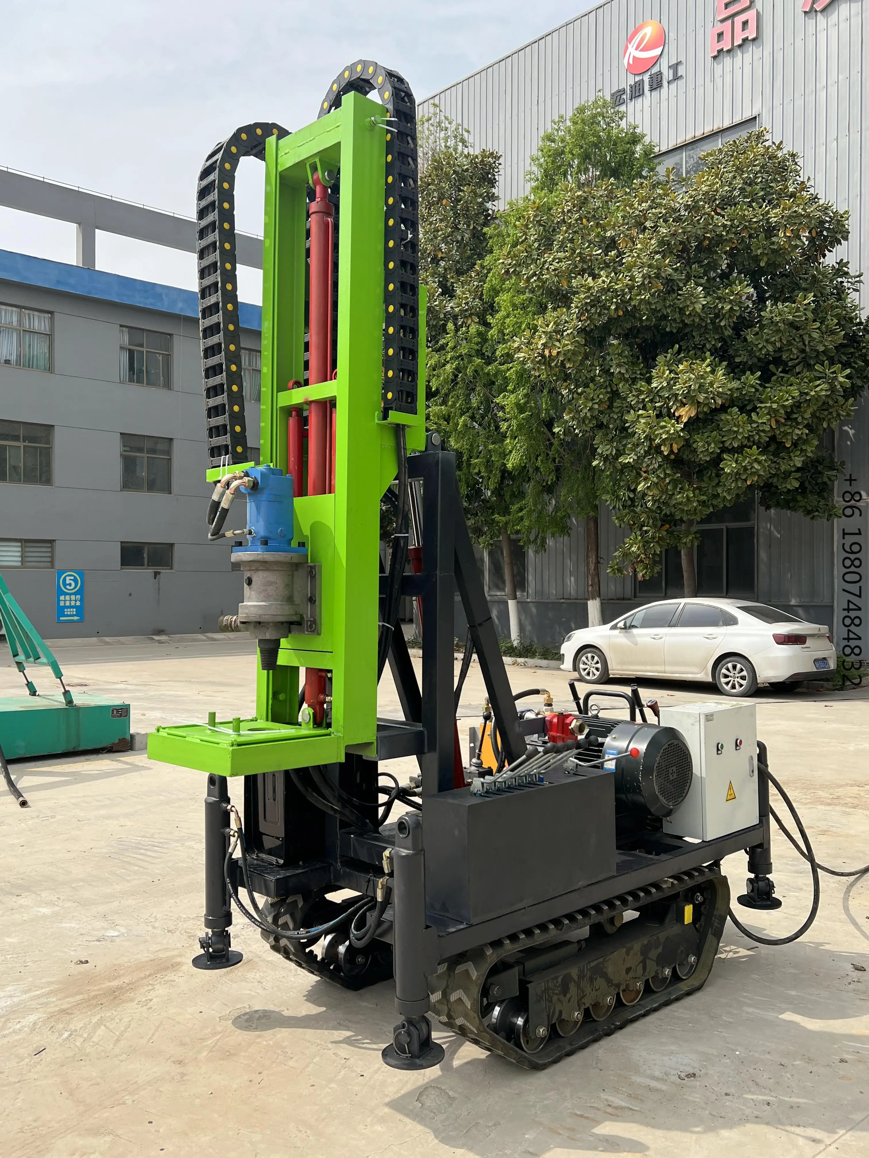 Rig Machine High Quality Geotechnical Exploration Crawler Mini Drilling