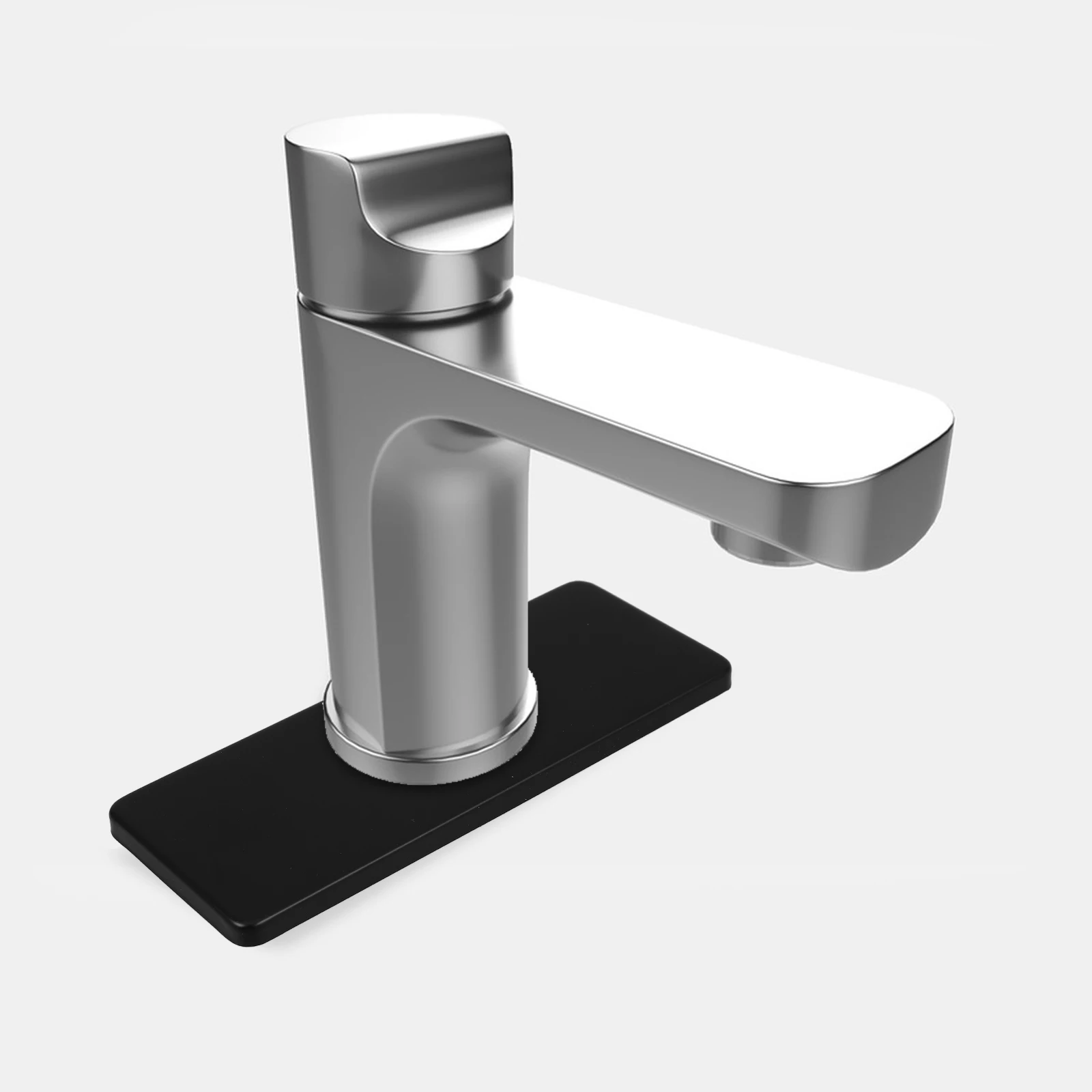 

2 Pcs Faucet Decorative Base Plate Deck Sink Escutcheons Wall Covers 304 Stainless Steel Floor