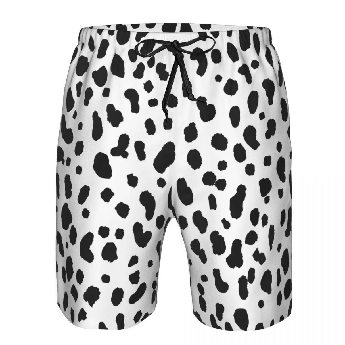 

Mens Swimwear Trunks Beach Board Shorts Swimsuits Mens Running Sports Surffing shorts Dalmatian Dog Print Quick Dry