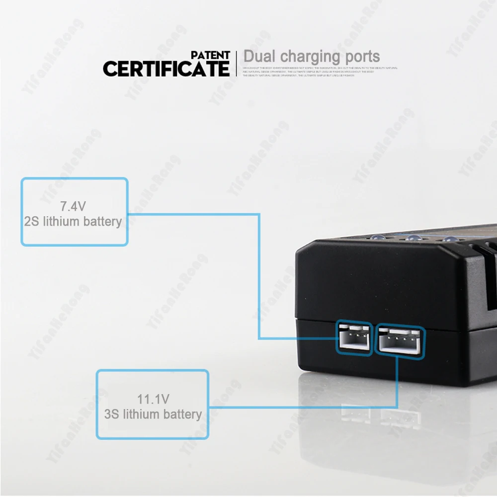 EU/US B3 20W 1600mA Pro Compact Balance Charger for 2S 3S 7.4V 11.1V Lithium LiPo Battery For RC Hobby Toys