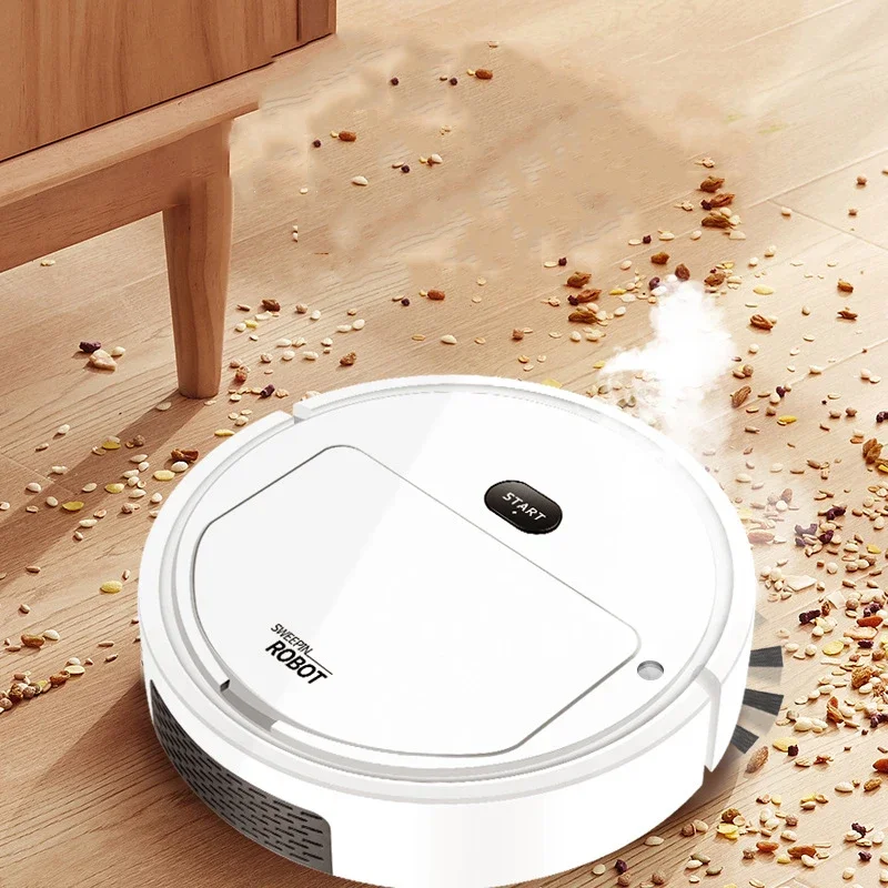 Smart Robot Vacuum Cleaner with Humidifier - Wireless Cleaning Machine