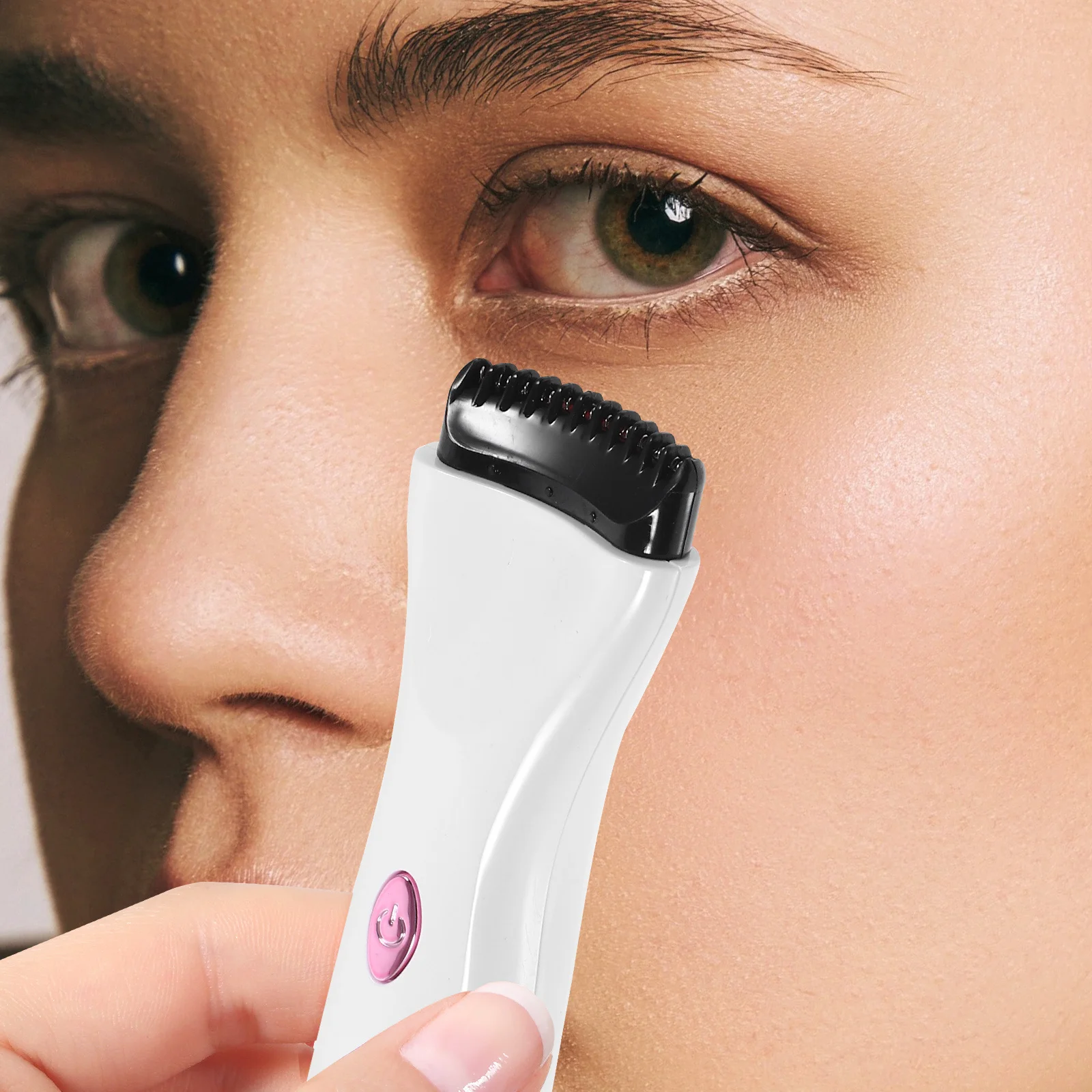 

Heated Eyelash Curler Portable Electric Lash Curler Lightweight Quick Heating Rechargeable Eyelash Curl Tool Beauty