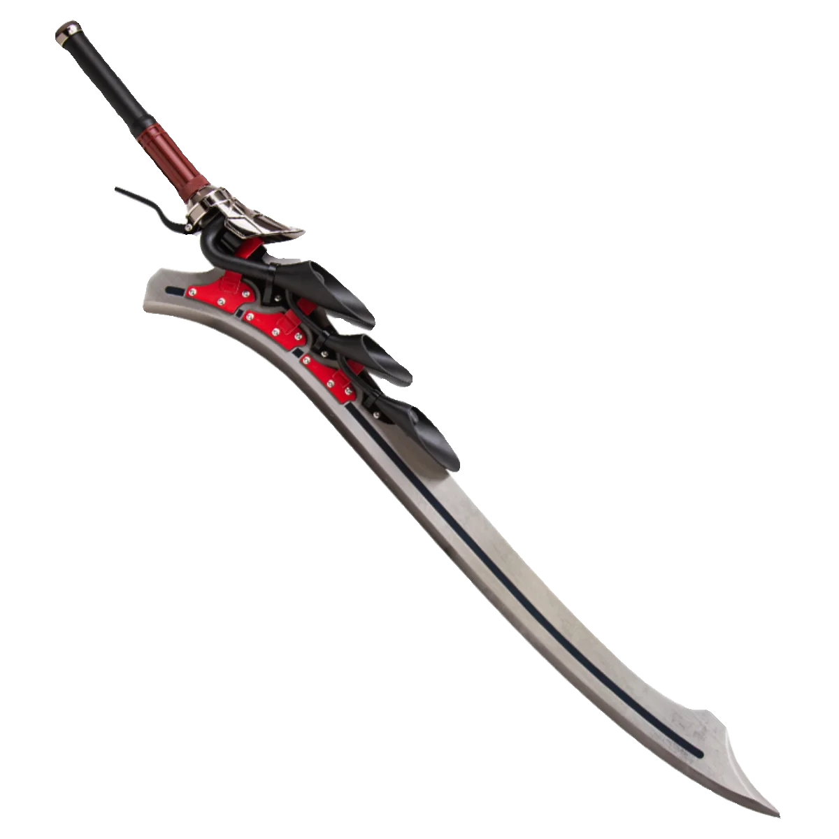 Anime Devil May Cry 5 Nero Sword Cosplay Props Red Queen Halloween Carnival Cosplay Party Props Accessories Game Fans Gift
