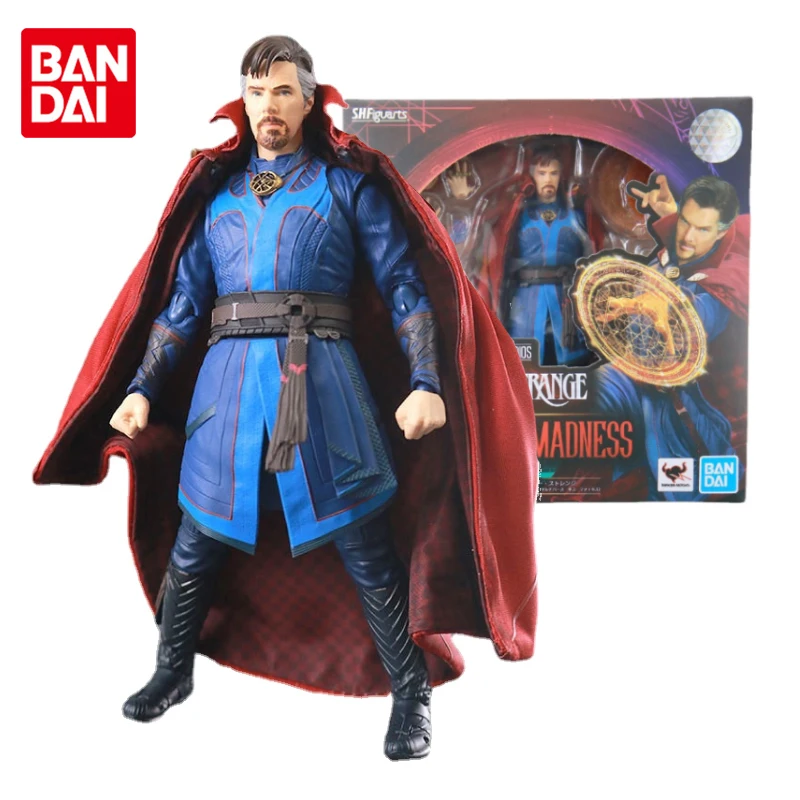 BANDAI SHF Marvel Doctor Strange In The Multiverse of Madness Joints Movable Model Action Figures Toys Boys Kids Gifts