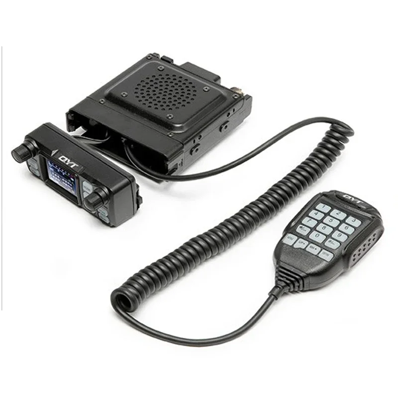 QYT-KT-5000 Walkie Talkie, VHF, UHF, Dual Band, VOX, Mini tela colorida, painel frontal destacável, Scrambler, carro FM rádio móvel