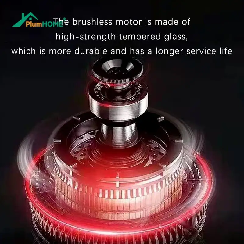 Brushless Motor Replace For 4/6/8 Inch Cordless Electric Chainsaw Upgrade Power Tools Accessory High-strength Tempered Glass