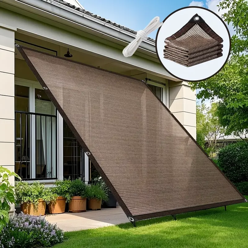 

Outdoor Garden Sunshade Waterproof Sunshade Sail Camping and Hiking Awning Suitable for Terrace Balcony Backyard Pavilion