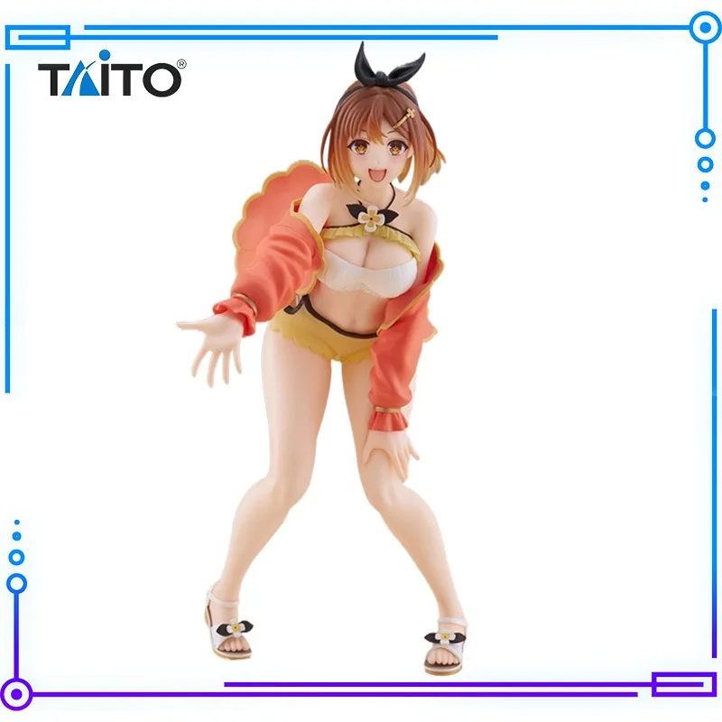 Taito Original Coreful Figure Atelier Ryza：Ever Darkness&the Secret Hideout with Bonus Reisalin Stout Swimsuit 13cm Model Toys