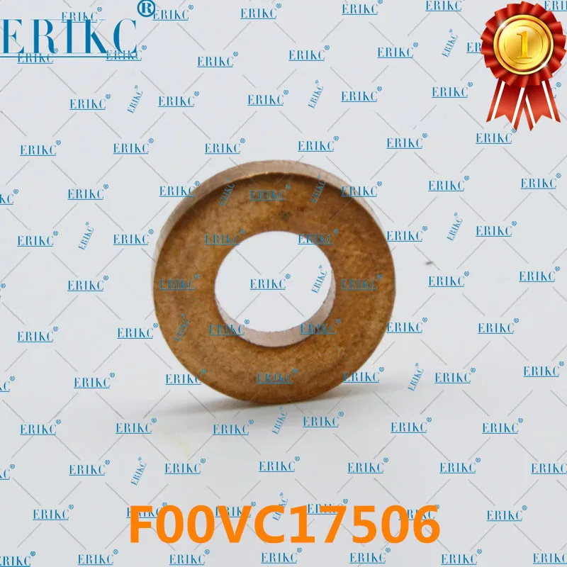 10PCS ERIKC Copper Washers Shims F00VC17506 Auto Injector Copper Washer Shim 9001850C 9001-850C thickness=3mm 9001 850C