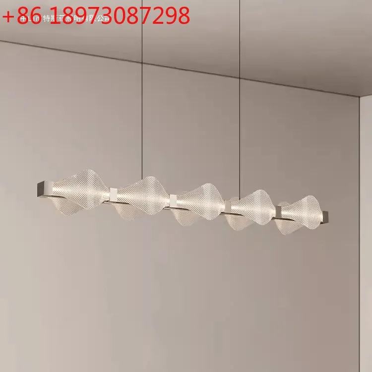 

Итальянская автономная минималистичная люстра для ресторана, современный минималистичный кабинет, офисная барная лампа для защиты глаз