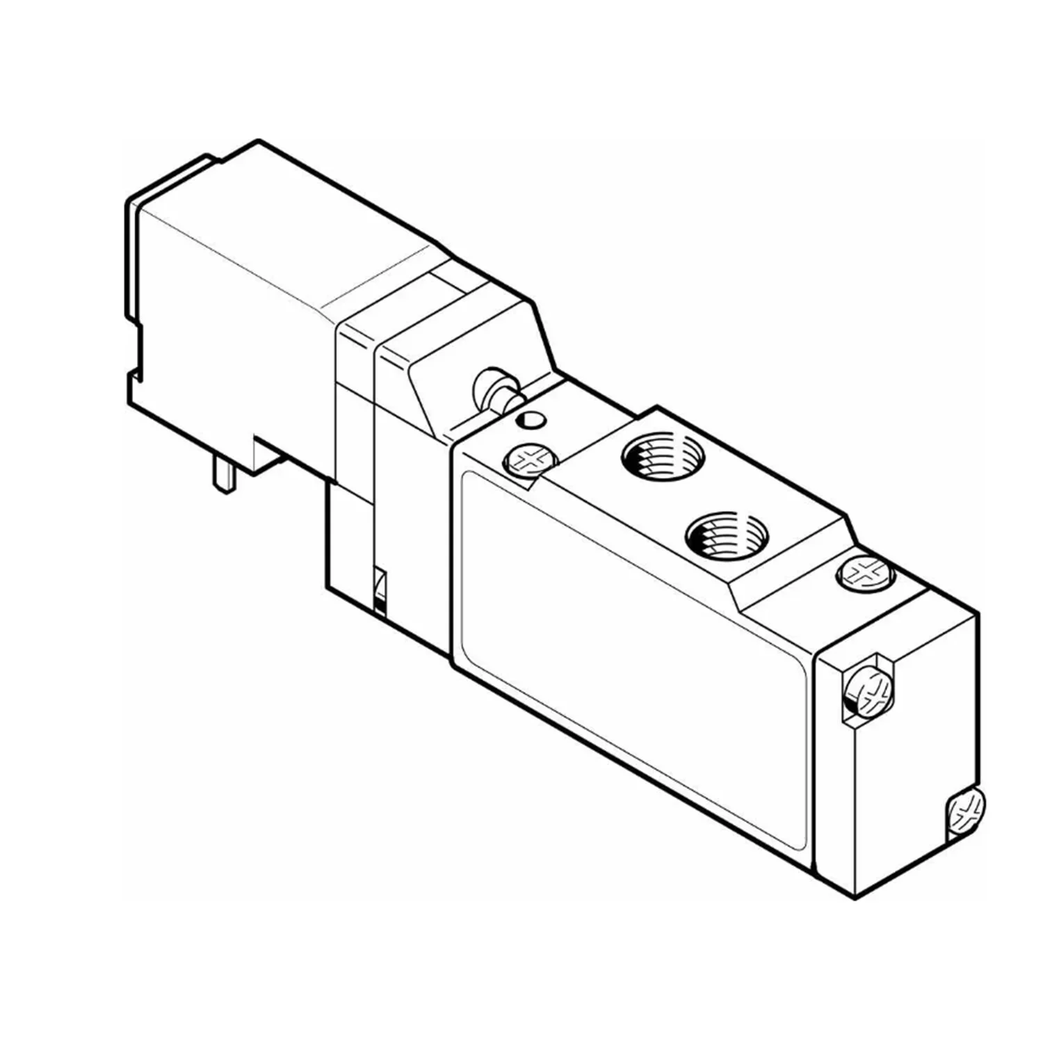 MEH-5/2-1/8-P-I-B 173404 Luftmagnetventil Neu
