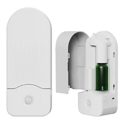 Waterless Aroma Diffuser Wall Mounted Room Fragrance Essential Oil Aromatherapy Machine Night Light Home Toilet Aroma Machine
