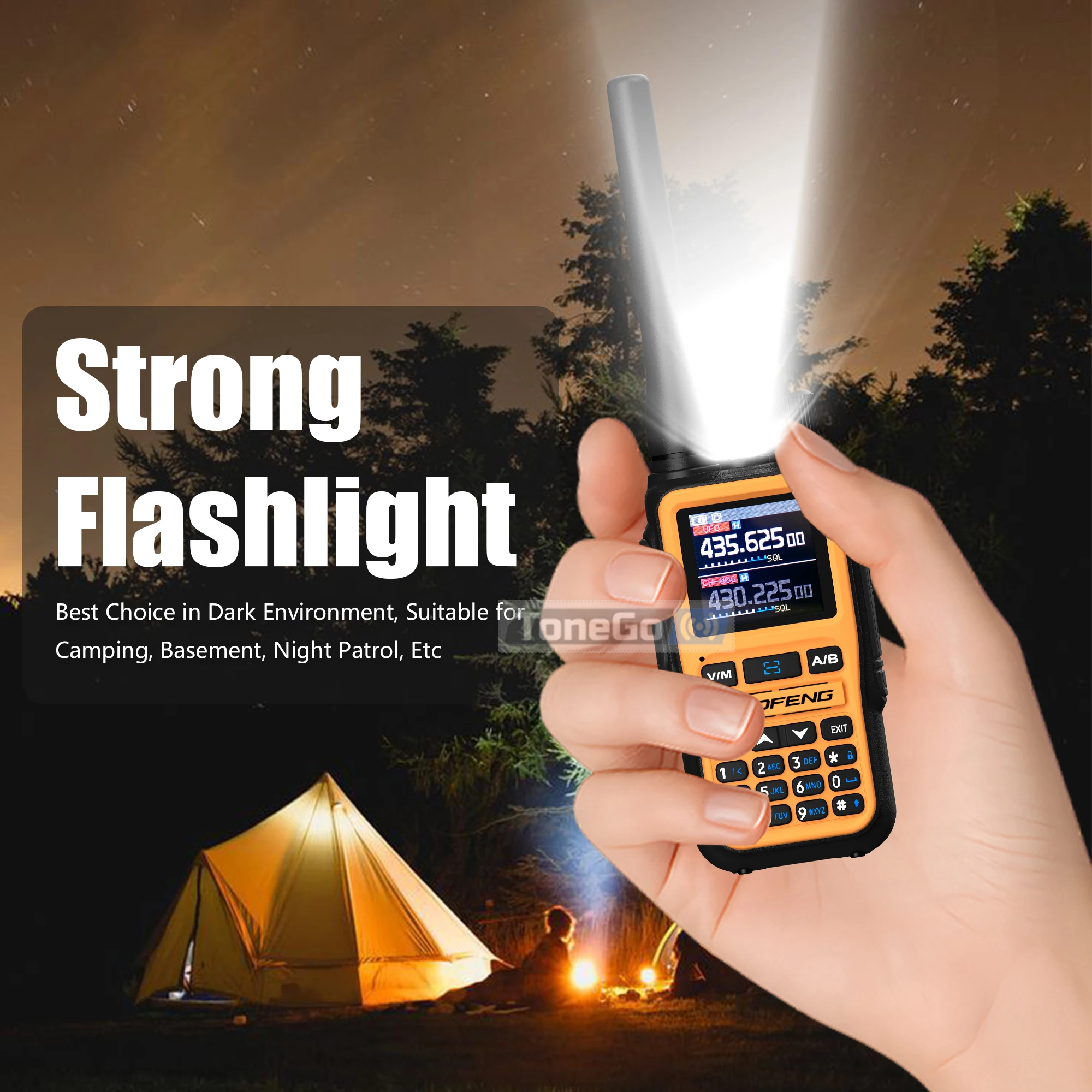 Baofeng 5R-Mini Walkie Talkie UV-5R Мини Bluetooth Программирование Двойное зарядное устройство PTT Type-C AM FM Многодиапазонное 999CH DTMF Двустороннее радио