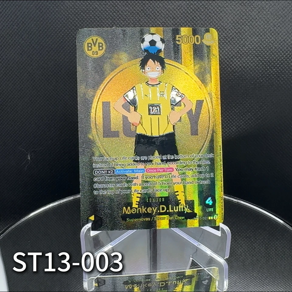 One Piece TCG Leader Cards Luffy Zoro Nami Sanji Usopp Chopper